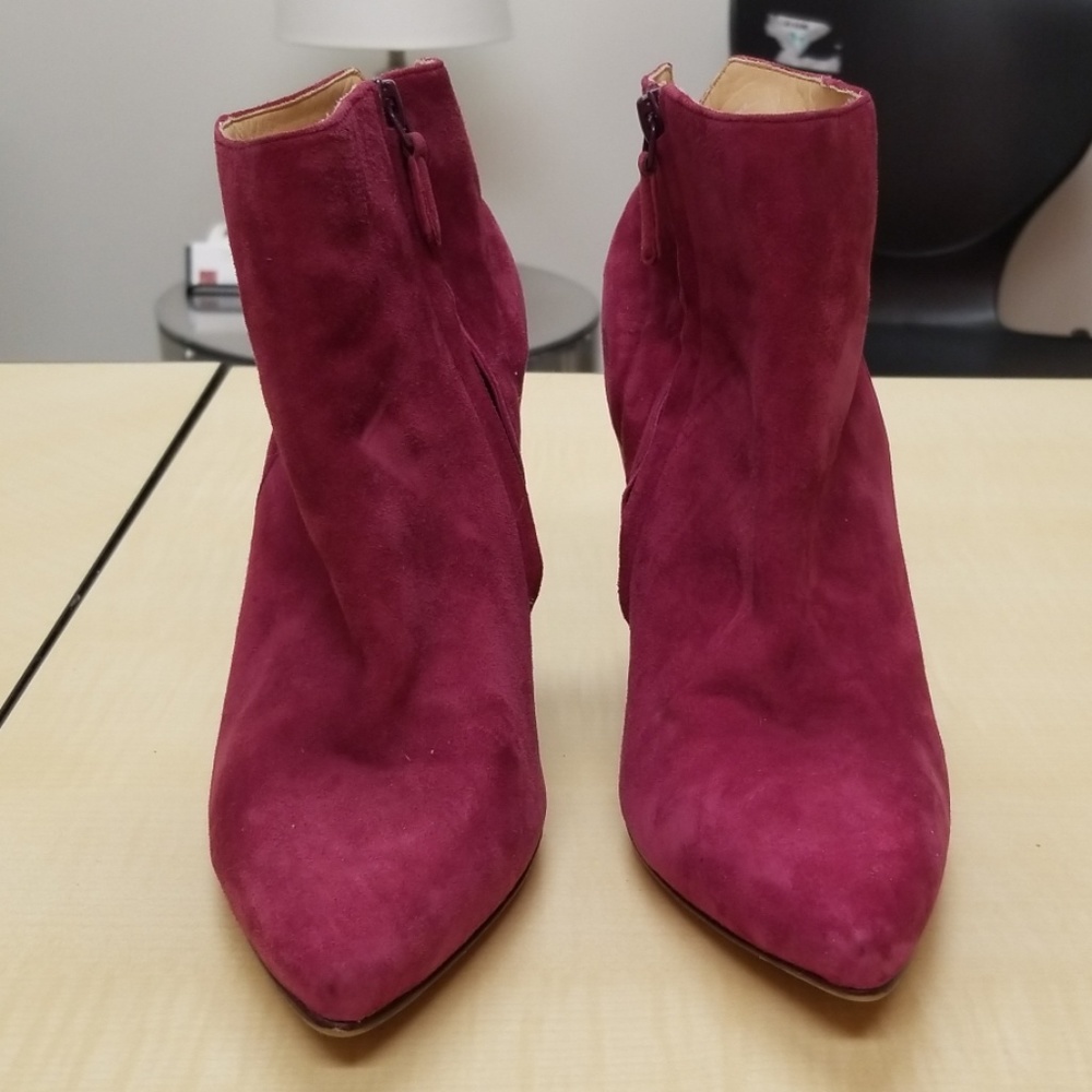 Suede Booties